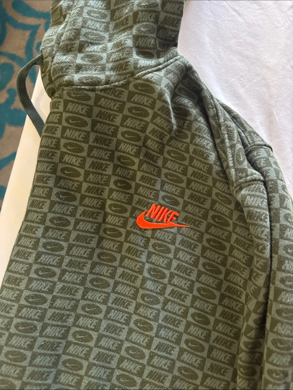 Nike Olive Green hoodie and Joggers